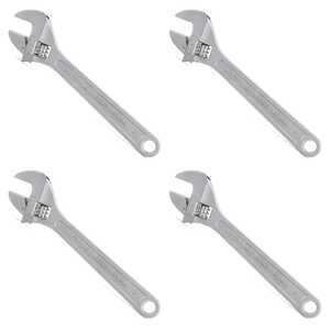 ProAm 4 Pack by KC Tools 200mm Adjustable Wrench Shifter | 10578