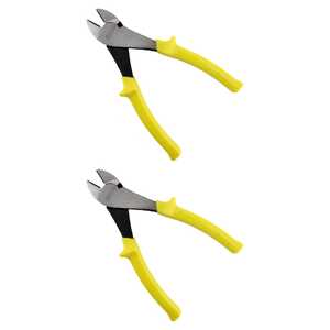 ProAm 2 Pack by KC Tools 175mm Heavy Duty Diagonal Cutting Pliers | 10614