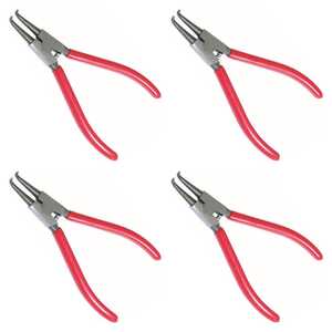 ProAm 4 Pack by KC Tools 230mm External 90 Degree Circlip Pliers | 10621