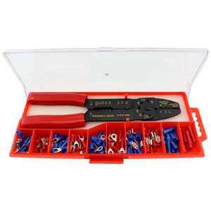 AOK by KC Tools 100 Piece 9-12" Crimping Pliers Tool Kit