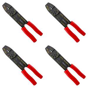 AOK 4 Pack by KC Tools 9-1/2" Crimping Pliers | 10637