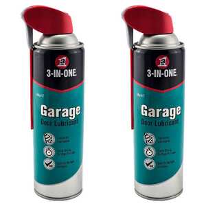 3-in-One 2 Pack 300g Garage Door Lubricant with Smart Straw | 11088
