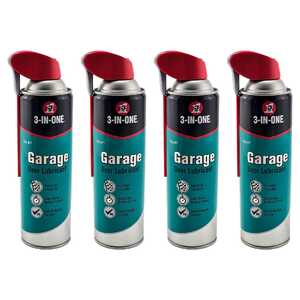 3-in-One 4 Pack 300g Garage Door Lubricant with Smart Straw | 11088