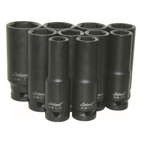 KC Tools 1/2" Drive 27mm Deep 6 Point Impact Socket Metric | 11457
