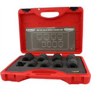 KC Tools 8 Piece 3/4" Drive AF Impact Socket Set | 11700