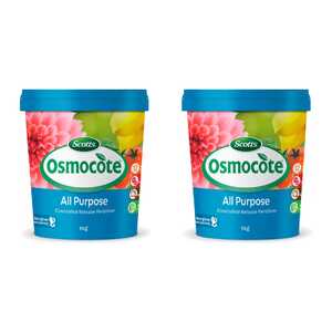 Scotts 2 Pack 1kg Osmocote All Purpose 12 Month Controlled Release Fertiliser