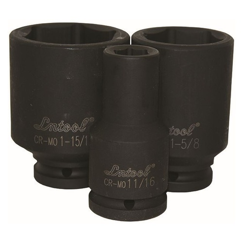 KC Tools 1" Drive 2-5/8" Deep 6 Point Impact Socket | AF | 11980