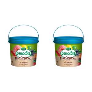 Scotts 2 Pack 1.5kg Osmocote Plus Organics All Purpose Plant Food Fertiliser & Soil Improver