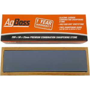 AgBoss Premium Combination Sharpening Stone