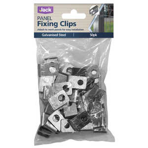 Jack 50pk Panel Fixing Clips