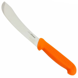 AgBoss 125122 175mm Orange High Carbon Stainless Steel Skinning Knife