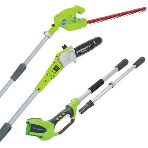 Greenworks 40V 4.0Ah Cordless Li-Ion 2-in-1 Pole Saw / Hedge Trimmer (Skin Only)