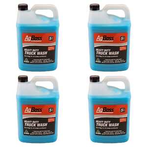 AgBoss 4 Pack 5L Heavy Duty Truck Wash | 130102