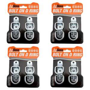 AgBoss 16 Pack 300kg Bolt-On D-Ring | 130908