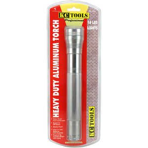 KC Tools 16-LED Heavy Duty Aluminium Torch