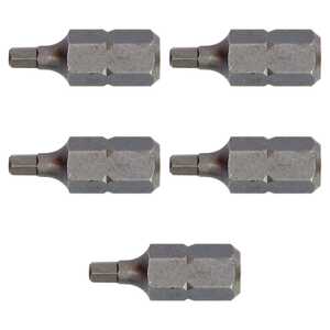 KC Tools 5 Pack T50 x 30mm Star Bit | 13751