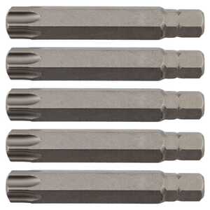 KC Tools 5 Pack T27 x 75mm Star Bit | 13757