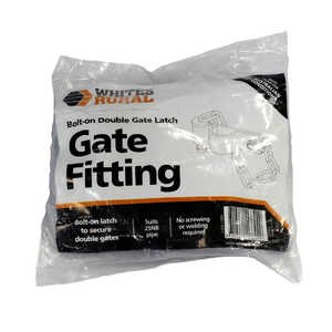 Whites Rural 25NB Bolt-on Double Gate Latch Fitting Set