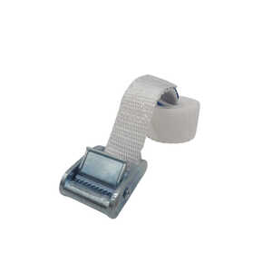 Phoenix 1m x 25mm Cam Buckle 400kg Load Rating Tie Down Strap | White