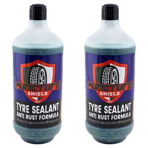 Puncture Shield 2 Pack 1L Tyre Sealant Puncture Goo | 141000