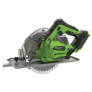 Greenworks 24V 184mm Cordless Li-Ion Circular Saw | Skin Only | 1500907AU