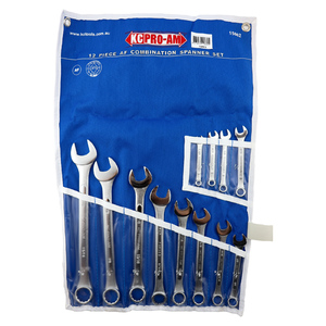 ProAm by KC Tools 12pc 1/4" - 15/16" AF Combination Spanner Set