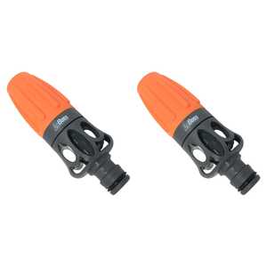 AgBoss 2 Pack 18mm Maxi-Flow Garden Hose Nozzle | 160735