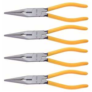 KC Tools 4 Pack 150mm Long Nose Pliers | 17360
