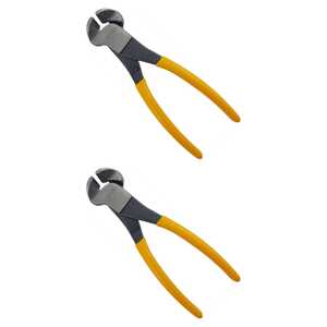 KC Tools 2 Pack 200mm End Nipper Cutting Pliers | 17373