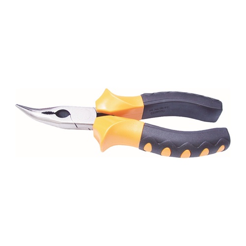 KC Tools 200mm 45° Bent Nose Pliers with European Type Handles