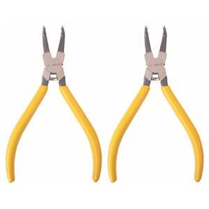 KC Tools 2 Pack 140mm Circlip Pliers | Bent Open | 17654