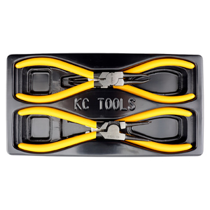 KC Tools 4 Piece 180mm Circlip Pliers Set | 17674
