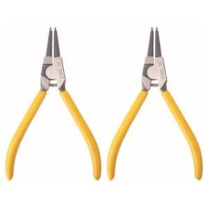 KC Tools 2 Pack 230mm 9" External Straight Circlip Pliers | 17691