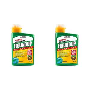 Roundup 2 Pack 1L Advance Concentrate Herbicide