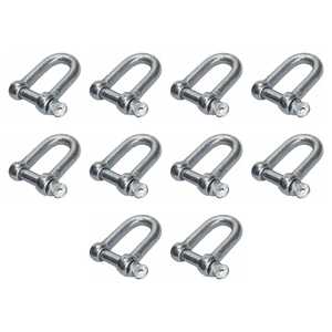 AgBoss 10 Pack 6mm D-Shackle | 200025
