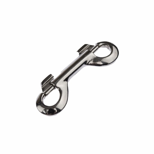 AgBoss 4" Double Ended Nickle Plated Zinc Snap Hook