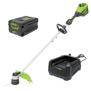 Greenworks 60V Straight Shaft String Trimmer 4.0ah Kit