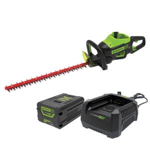 Greenworks 60V Pro Brushless Hedge Trimmer 6.0Ah Kit | 2205807AUVT-Kit-6