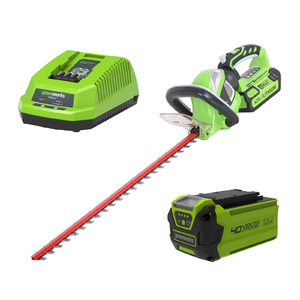 Greenworks 40V 2.0Ah Cordless Li-Ion Hedge Trimmer Kit