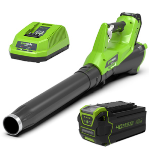 Greenworks 40V 4.0Ah Cordless Li-Ion Axial Leaf Blower Kit