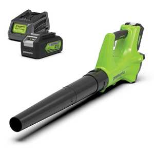 Greenworks 24V Axial Leaf Blower 4Ah Battery Kit | 2402207AU-Kit-4