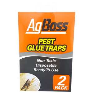 AgBoss 2 Pack Sticky Pest Glue Traps