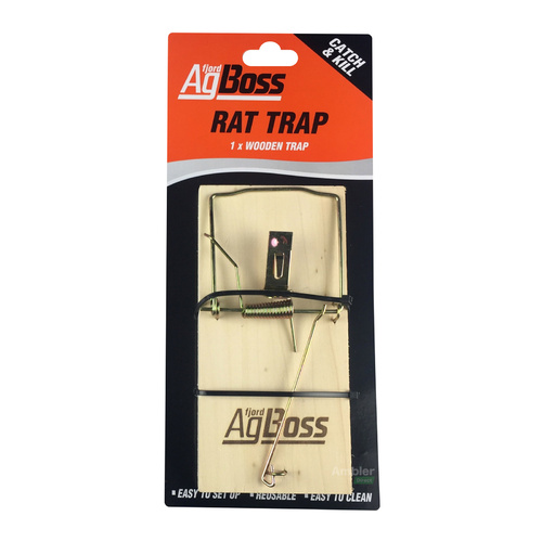 AgBoss Wooden Rat Traps