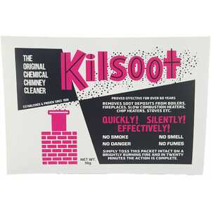 Kilsoot 12 Pack 50g Chimney & Flue Cleaner | 305100