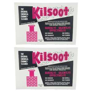 Kilsoot 2 Pack 50g Chimney & Flue Cleaner | 305100
