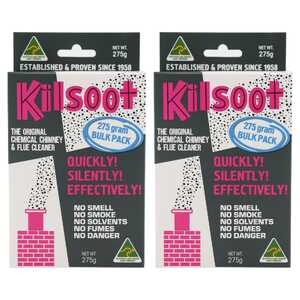Kilsoot 2 Pack 275g Chimney & Flue Cleaner Bulk Pack | 305248
