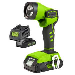 Greenworks 24V Cordless Work Light 2Ah Battery Kit | 35062AU-Kit-2