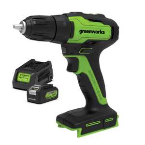 Greenworks 24V Brushless Electric Drill 4Ah Battery Kit | 3704007AU-Kit-4