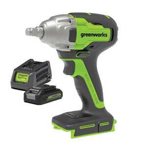 Greenworks 24V Brushless Impact Wrench 2Ah Battery Kit | 3802907AU-Kit-2