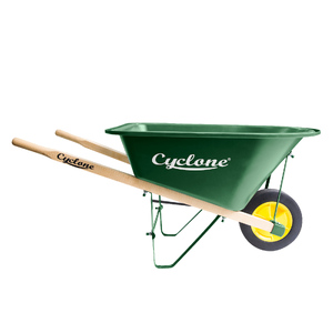 Cyclone 20L Kids Poly Wheelbarrow | Green